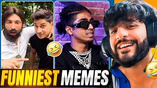 Purav & Harsh VS Ajaz khan got serious? Mc Stan funny memes