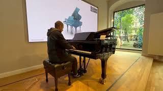 Me and a 312.000 euro STEINWAY Piano in Vienna