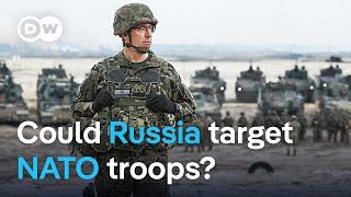 Russia says NATO military instructors in Ukraine would be a legitimate target  DW News