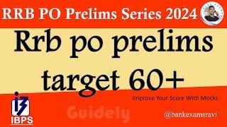 IBPS RRB PO Prelims Mock 10 Guidely AccuracyImprove your score with mock testsshare your score