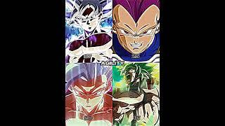 GOKU VS VEGETA VS GOHAN VS BROLY   BATTLE EDIT