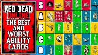 Every Ability Card RANKED From WORST to BEST in Red Dead Online RDR2 Best Ability Cards