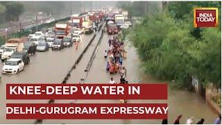 Heavy Rainfall Wreaks Havoc In Several Parts Of Delhi-NCR Waterlogging In Several Part Of City