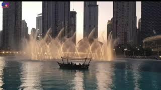 Air MUNCRAT di Dubai Mall #Burjkhalifah UAE