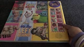 Toy Story 4 No Toy Left Behind Deluxe Sound Book