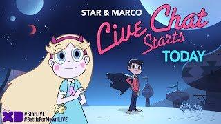 #StarLIVE wStar & Marco  Battle for Mewni  Star vs. the Forces of Evil  Disney XD