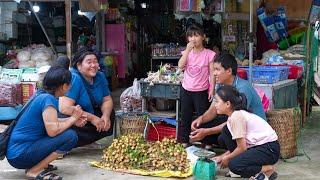 Cook Food for Pigs Harvest the Longan Garden and Bring It to the Market to Sell  Family Farm