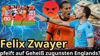 Aufgedeckt Dunkle Machenschaften der UEFA Felix Zwayer pfeift auf Geheiß zugunsten Englands?