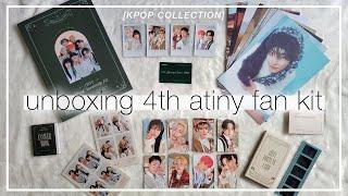 Unboxing My ATEEZ 4th Official Membership Atiny Kit