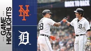 Mets vs. Tigers Game Highlights 5423  MLB Highlights