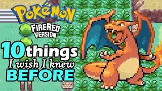 10 Things I Wish Id Known Before Playing Pokemon Fire Red Version