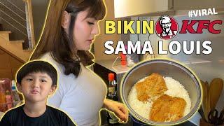 BIKIN KFC RICE COOKER VIRAL SAMA LOUIS