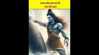 Why does Lord Shiva wear tiger skin on his body#viral#mahakal#mahadev#lordshiva#hindugod#facts