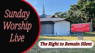 The Right to Remain Silent - Pastor Sean Hutson  Message Only