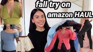 Amazon Try On Haul Fall 2022  best leggings sweaters dresses & more