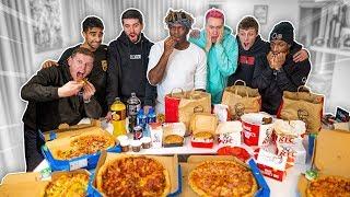 SIDEMEN EAT 70000 CALORIES IN 24 HOURS CHALLENGE