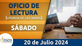 Oficio de Lectura de hoy Sábado 20 Julio 2024 l Padre Carlos Yepes l Católica l Dios