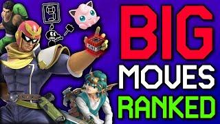 Ranking ALL 41 BIG Moves in Smash Ultimate