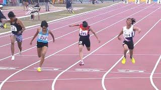 U17 Girls 100 M Final  Khelo India Youth Games 2020