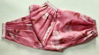 Free Size Salwar  Organza कपड़े से बनाए बहुत ही सुंदर Afghani Salwar  Salwar Cutting And Stitching