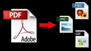 How to convert pdf to jpg pnggif without internet & without any software