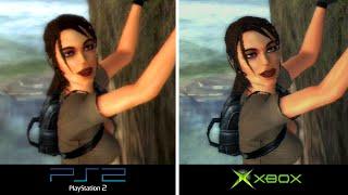Tomb Raider Legend - PS2 vs Original Xbox  Graphics Comparison