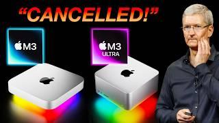 LEAK - Apple CANCELS M3 ULTRA on Mac Studio & M3 Mac Mini?