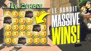 Massive Wins on Le Bandit - 5 Scatters & Crazy Pot Multipliers