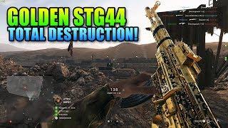 GOLDEN StG 44 Destruction  Battlefield 5 Assault Gameplay