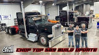 This Chop Top Peterbilt 589 is gonna be one bad ride