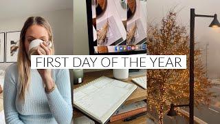 FIRST DAY of the YEAR vlog  new planner habits & accomplishing goals