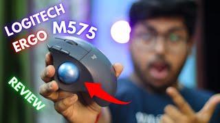 Logitech Ergo M575 Review  Ajeeb mouse with trackball