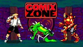 Comix Zone прохождение Sega Mega Drive Genesis