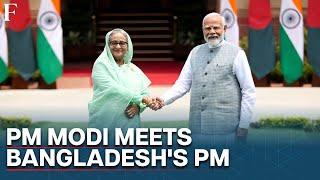 PM Modi Holds Bilateral Meeting With Bangladesh PM Hasina in Delhi