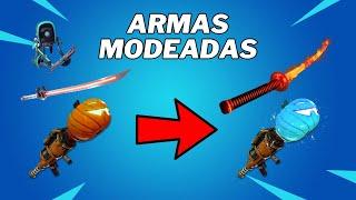 Hablemos de las ARMAS MODEADAS  Fortnite salvar el mundo 