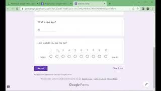 Google Forms 2 - More Question Types and Response Validation