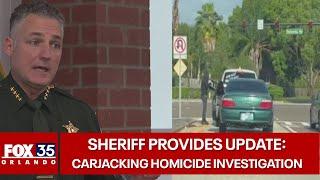 Winter Springs carjacking update Seminole County Sheriff provides major updates on investigation