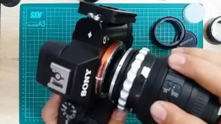 K&F Concept Nikon AIG to NEX Adapter - Pemasangan Pengoperasian dan Kelebihan
