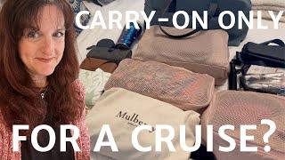 Packing For A Cruise With Just A Carry-On