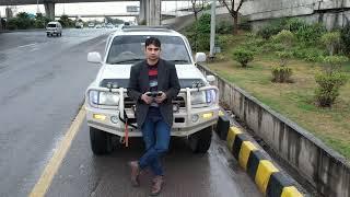 ISLAMABAD to MURREE GPO Mall Road today LIVE travelling +Heavy Rains storm weather update 01 03 2024