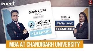 MBA at Chandigarh University - Admissions  Placements  Scholarships
