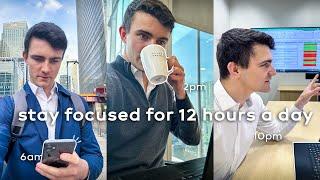 Why Im able to work 12 hours a day with 100% focus - 6 ONE-MINUTE Habits