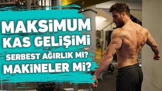 MAKSİMUM KAS GELİŞİMİ  SERBEST AĞIRLIK MI MAKİNELER Mİ?