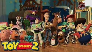 GANTIAN BUZZ LIGHTYEAR YANG MENYELAMATKAN WOODY  TOY STORY 2 REWATCH-113