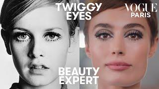 Get Twiggys 1960s eye makeup in 5 minutes with Charlotte Tilbury  Beauty Expert  Vogue Paris