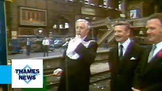 New Trains at Liverpool Street Station  Thames News Archive Footage