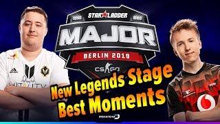 CSGO - The New Legends Stage Best Moments - StarLadder Berlin Major Highlights