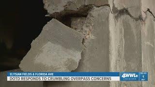 LADOTD addresses concerns about Elysian Fields overpass in New Orleans after social media posts