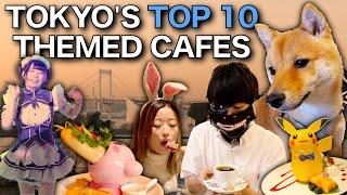 Tokyo’s Top 10 Themed Cafes  Ultimate Japan Bucket List 4K