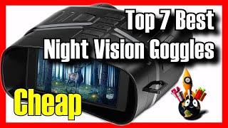   TOP 7 BEST Budget Night Vision Goggles on Amazon 2024Cheap For Helmet  For The Money